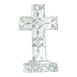 Royal Limited 24% Full Lead Crystal 10" Decorative Cross